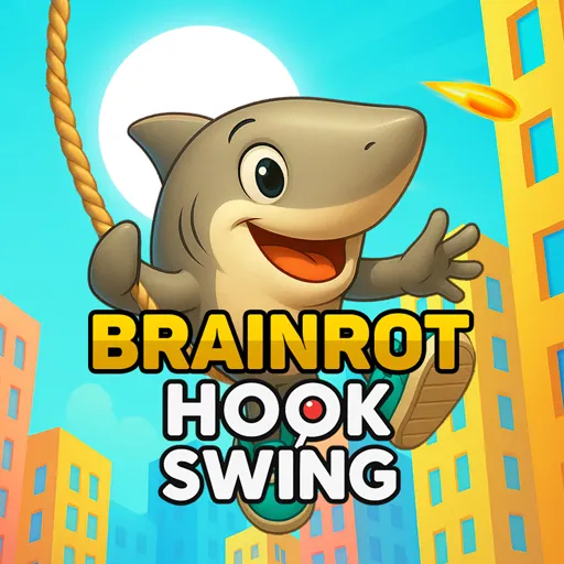 Brainrot Hook Swing – Skill-Based Swinging Challenge Online