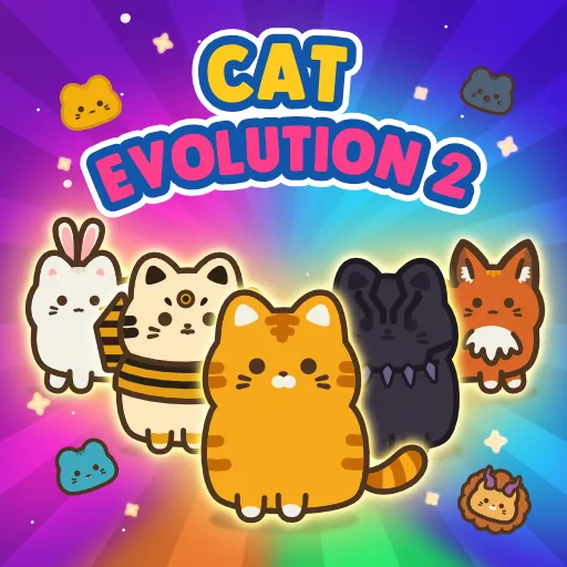 Cat Evolution 2 – Merge, Evolve, and Rule the Kitty Kingdom! 🐱✨