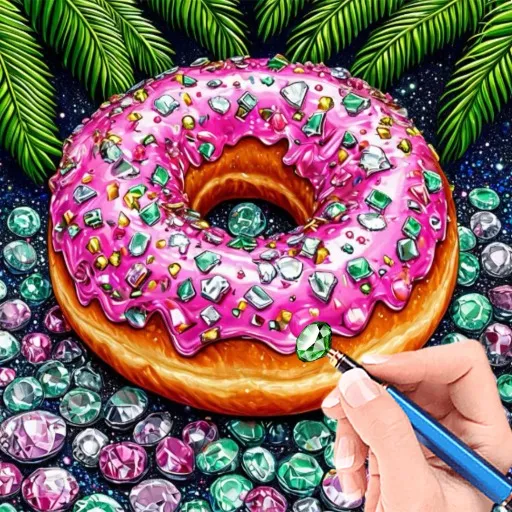 Diamond Mosaic – Relaxing Color-by-Number Pixel Art Game