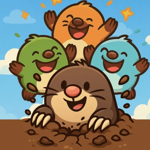 🐾 Digging Moles – Fun Underground Puzzle Adventure Game