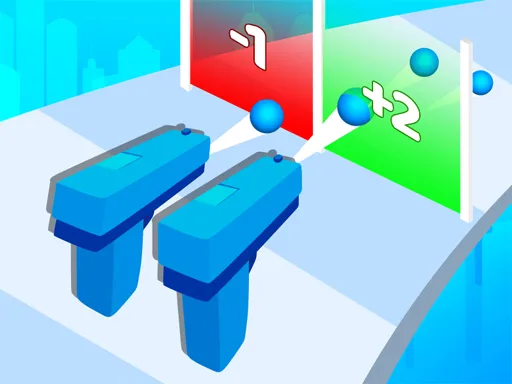 Gun Spin Evolution – Merge and Blast in 3D