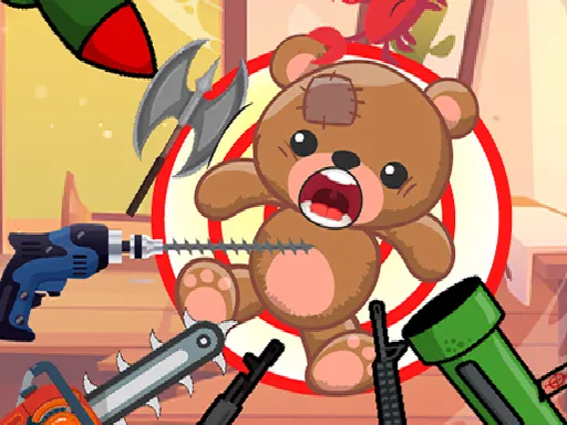Kick The Teddy Bear – A Wild Bear Clicker Stress Game