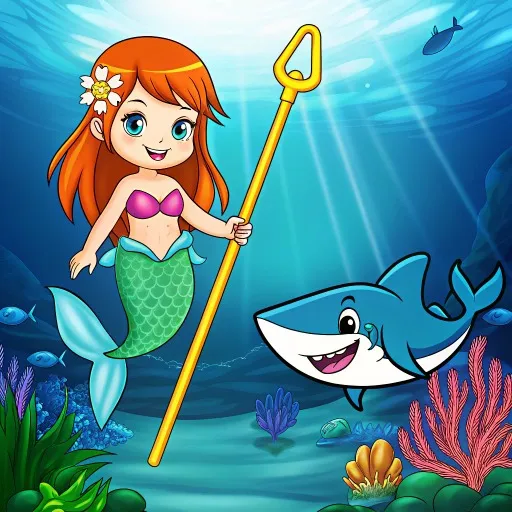 Princess vs Shark – Exciting and Action-Packed Adventure Game