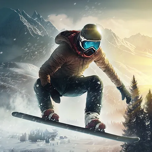 Snowboard King 2024 – High-Speed Downhill Snowboarding Challenge