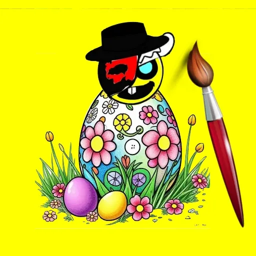 Sprunki Easter Coloring – Fun & Free Online Easter Art Game
