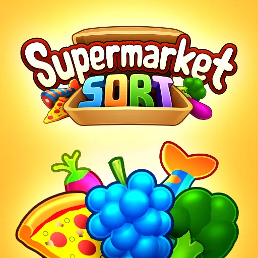 Supermarket Sort: Grocery Game – Fun and Addictive Sorting Puzzle